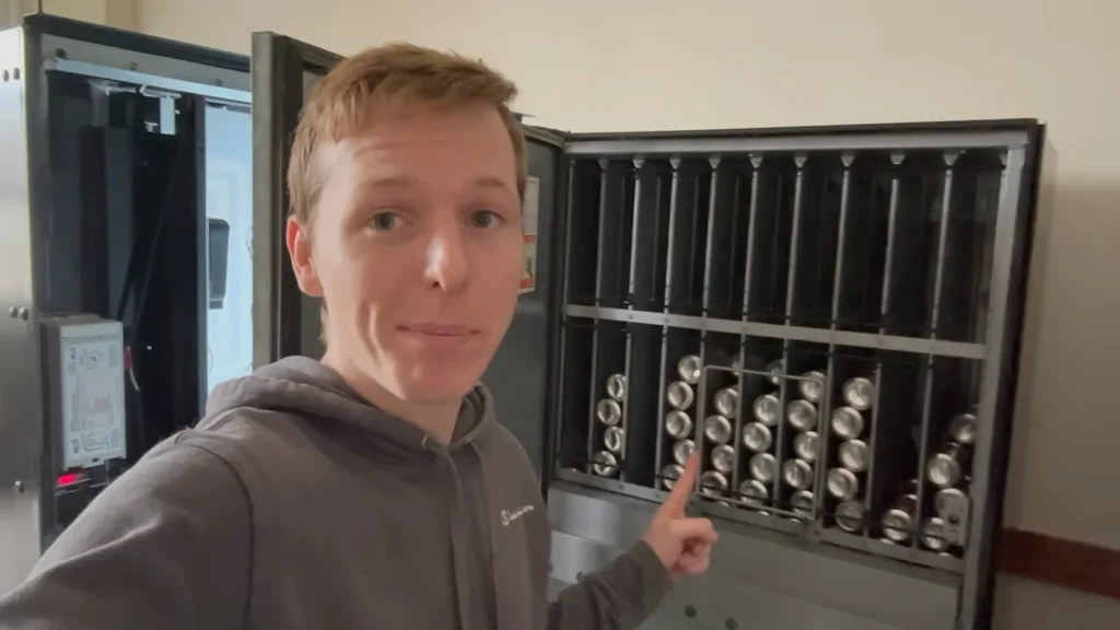 Milwaukee man who invested almost $7,000 installing two vending machine reveals how much they've made him in a year