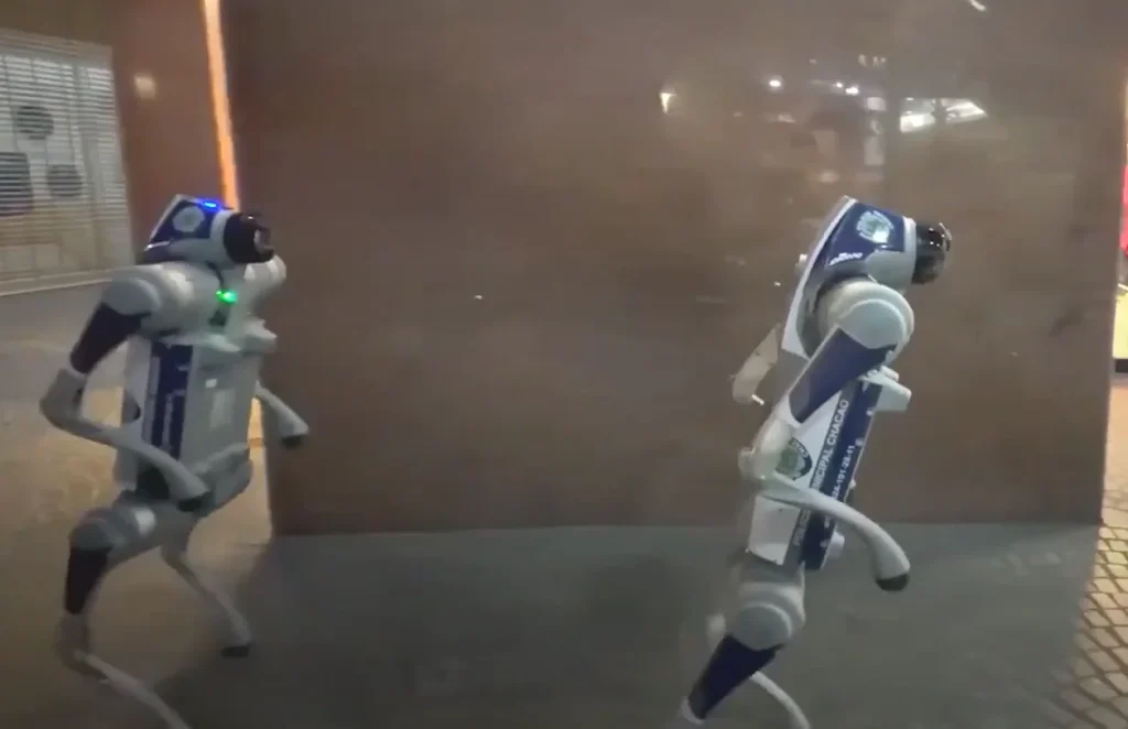Venezuela just deployed robotic police dogs on public streets armed with cameras and motion sensors