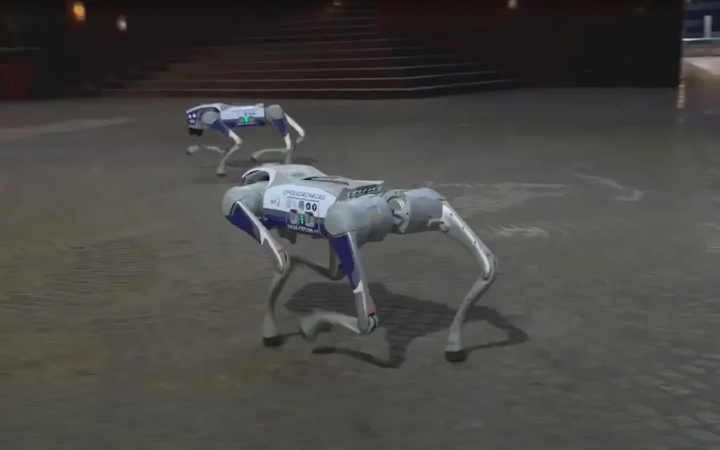 Venezuela just deployed robotic police dogs on public streets armed with cameras and motion sensors