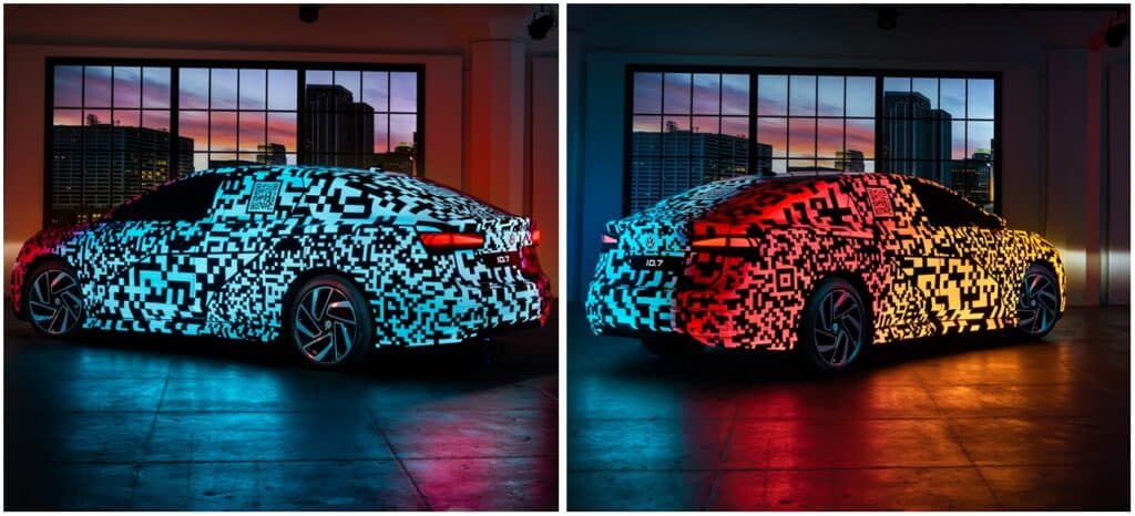 Volkswagen Digital Camouflage paint, unveiled at CES