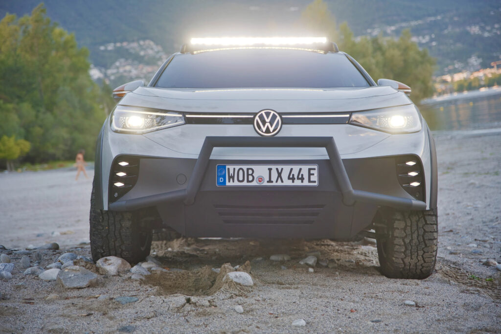 Volkswagen extreme off-roading vehicle front