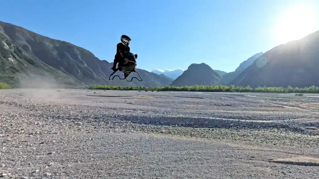 The Volonaut Airbike flying motorbike looks like it came straight out of Star Wars