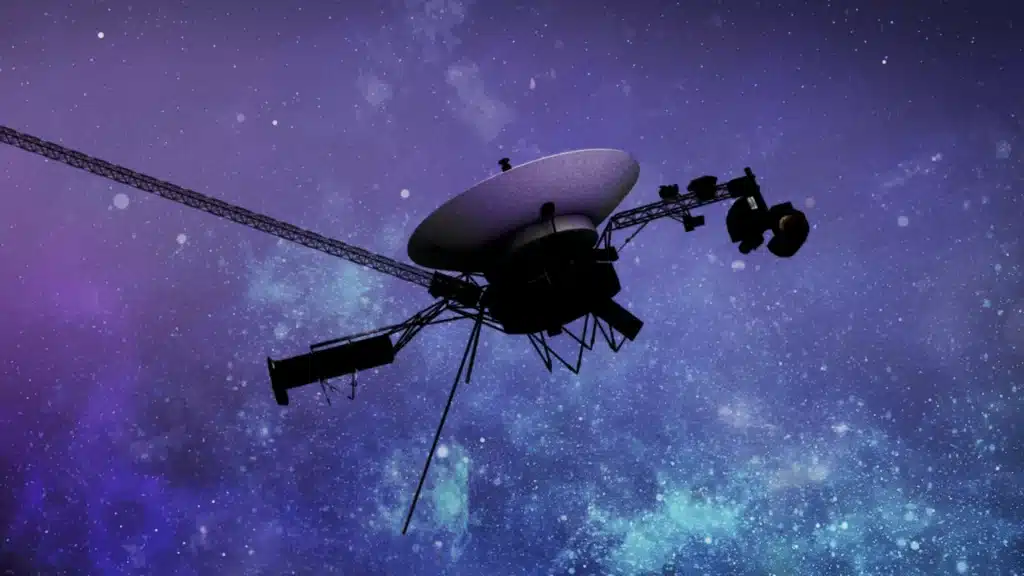 Een NASA-wetenschapper die de eerste Voyager-beelden bekeek, zag iets waar hij koude rillingen van kreeg