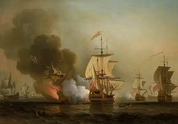 The Spanish ship sank in 1708 during a battle against the British