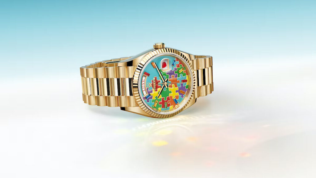 Watches and wonders - Rolex Day-Date jigsaw puzzle