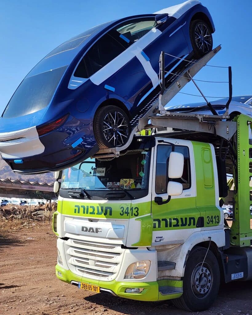 Who knew loading cars could be so relaxing? Some people watch ASMR videos to unwind, while others enjoy extreme carpet-cleaning content. But watching this footage of cars being loaded onto a transporter is our kind of meditation. READ MORE: Driver filmed attempting crazy U-turn on the edge of a cliff Yuriy Suponitskiy shared an exclusive video detailing his loading process. When loading cars it's important to note the order in which you place them. You need to distribute weight evenly and consider each car's unique height and length. Plus take into consideration what order they need to be dropped off in. The Russian car transport expert shows the control and precision needed for this high-stakes job. Yuriy Suponitskiy Yuriy Suponitskiy The first two cars are loaded facing forward, and the next two reverse behind them. The following two are loaded and look inches away from rolling off. At this point, the back tires are secured with straps to ensure these brand-new cars aren't going anywhere besides the dealership floor. The carrier now seems to be completely full, but this level is raised to reveal more space below. The next set of cars is reversed onto the carrier and then tipped backwards. They're tilted so far that they actually hang partially over the front windscreen. Cars continue to be loaded on, being tilted at angles that would make anyone triple-check the handbrake before climbing out of the car. Straps and chains are placed on the wheels and the levels are continuously adjusted to make room for more cars. While the drivers manage the task with ease, it requires an immense amount of concentration and attention to detail. Even a small scratch could render the car ruined and deemed unfit to be sold. So one wrong move would cost them a fortune. After the last two vehicles are loaded, the grand total of cars is 22. The loading ramps are then slotted away, and the truck is ready to take to the road. Regardless of how well these cars were strapped in, we'd still leave a big gap if we were behind this truck on the road.