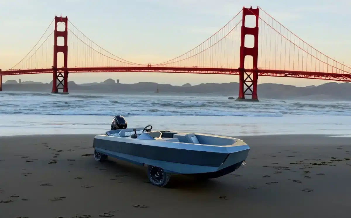 New WaterCar is an EV on land that transforms into a 18-foot boat