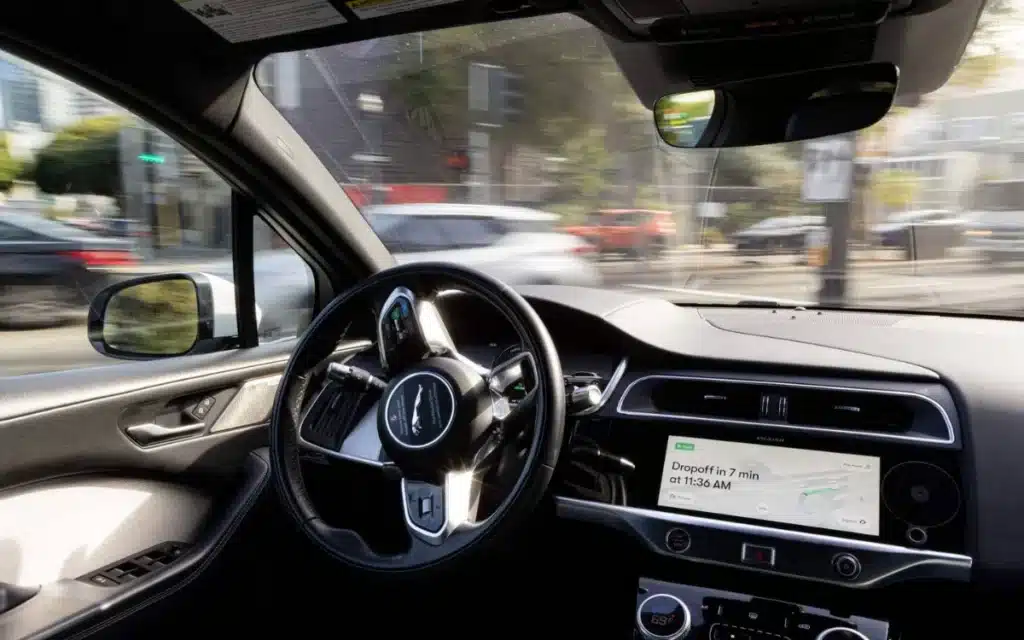 A passenger in a self-driving Waymo car finds out why you shouldn't honk the horn after receiving a very strange phone call