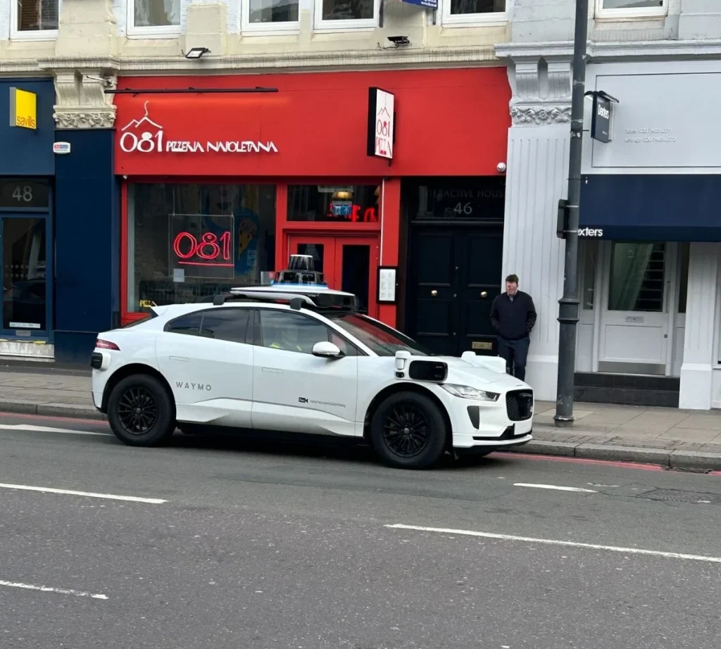 We spotted a Waymo mapping the London streets and it gave us a taste of what life will soon look like on the roads