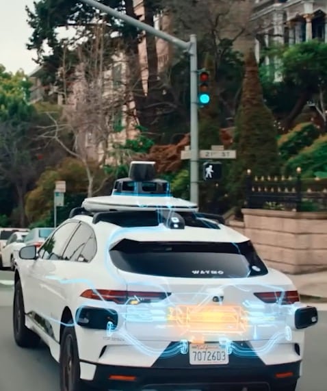 Waymo self-driving cars