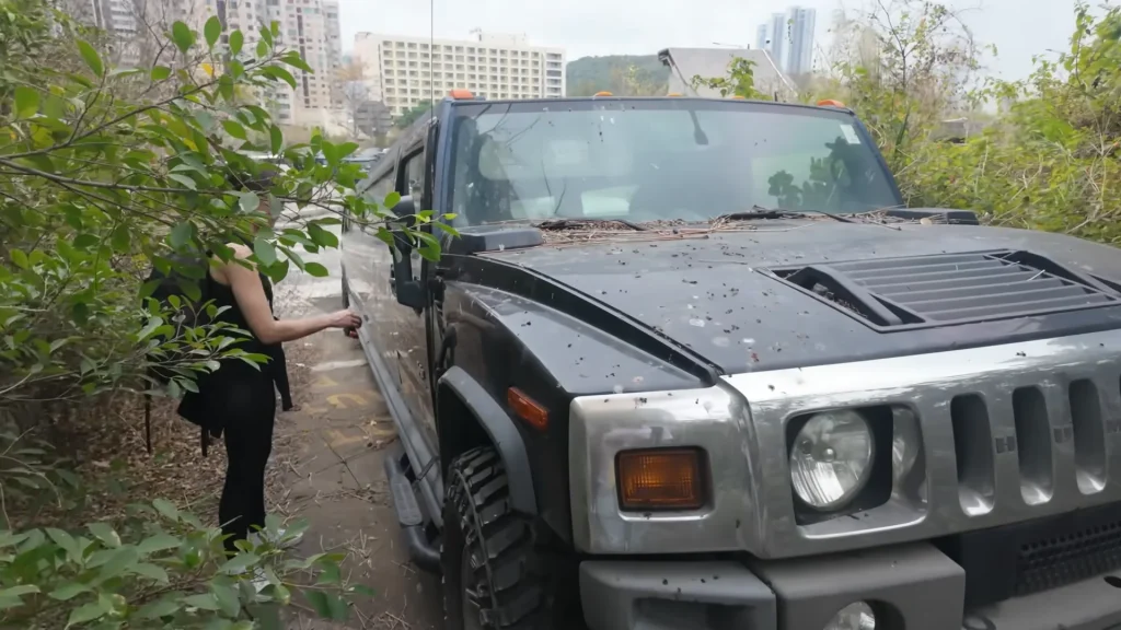 5 star hotel in China shut down nine years ago still has three abandoned Rolls-Royce luxury cars at its entrance