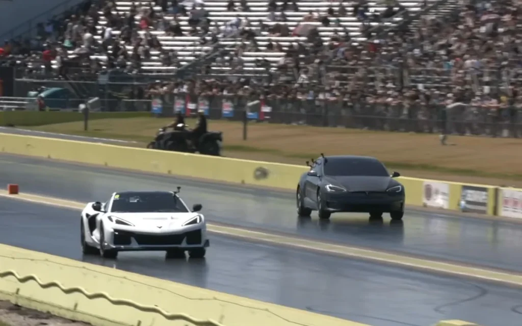 We may have found a new unbeatable car in a drag race, and it's not a Tesla or an EV; it's this Chevy Corvette ZR1X