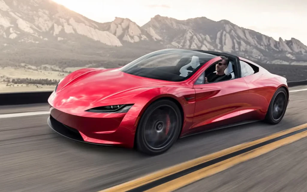 Were going to have to wait a few more days to find out more about the Tesla Roadster lead 1