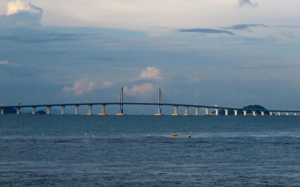 Ghost Bridge for Hong Kong's link between Macau and Hong Kong is now being used more regularly