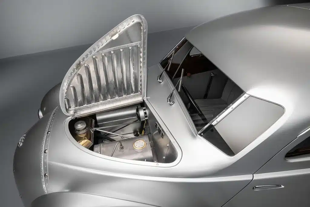 This Audi concept, the Auto Union Type 52, is probably the only car in the world that's been built nearly a century after it was designed