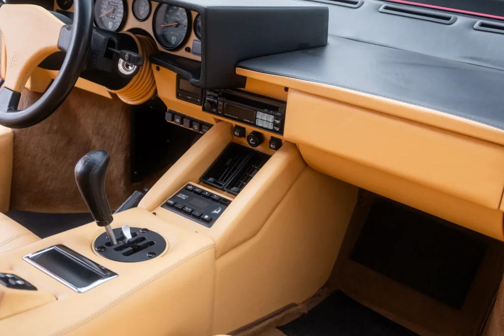 What you're seeing here is a&nbsp;25th Anniversary Lamborghini Countach, one of the rarest iterations of an already very rare car