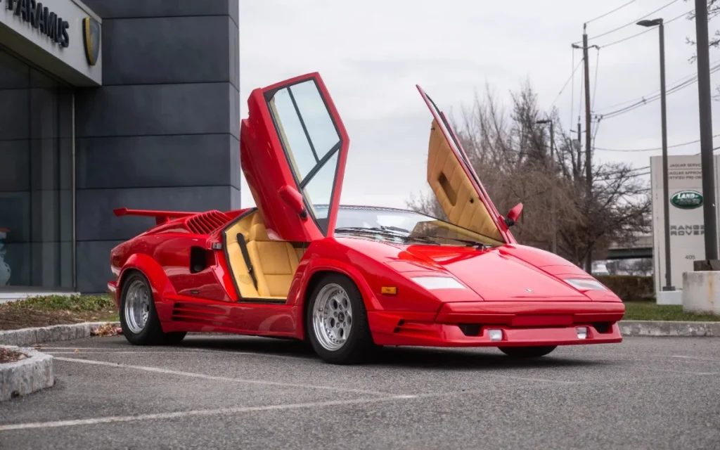 What you're seeing here is a&nbsp;25th Anniversary Lamborghini Countach, one of the rarest iterations of an already very rare car