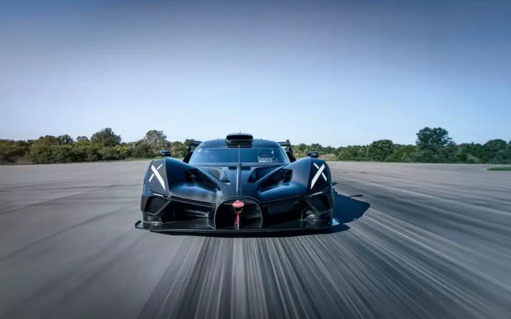 New racecar from Bugatti