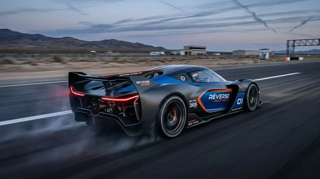 We asked a mechanical engineer if it'd be possible to reach the top speed of a car like the Rimac Nevera in reverse, and the answer was not what we expected