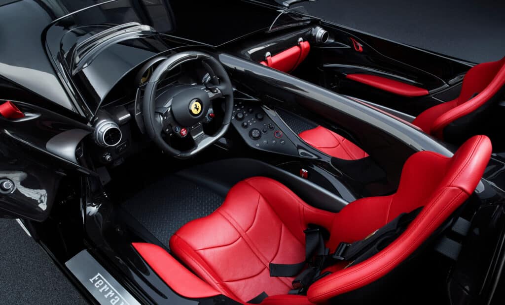 Which celebrities own the limited edition Ferrari Monza SP