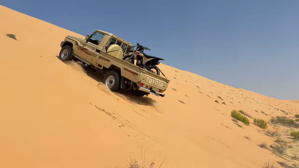 WhistlinDiesel travels to Dubai for a Land Cruiser that Americans can’t buy then puts it through harsh desert test