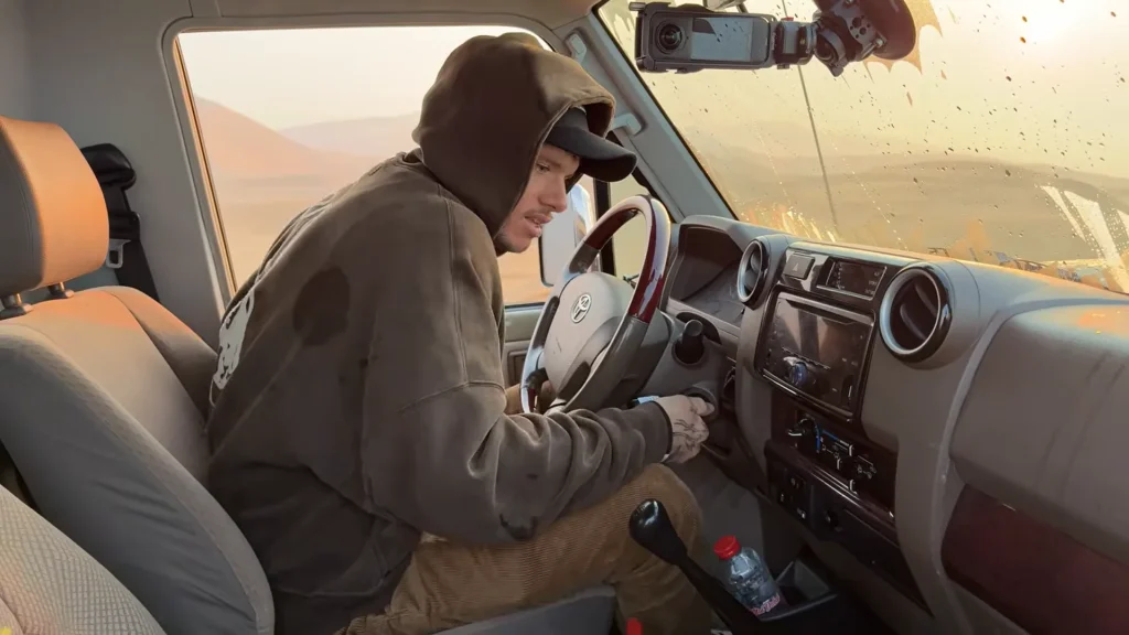 WhistlinDiesel travels to Dubai for a Land Cruiser that Americans can’t buy then puts it through harsh desert test