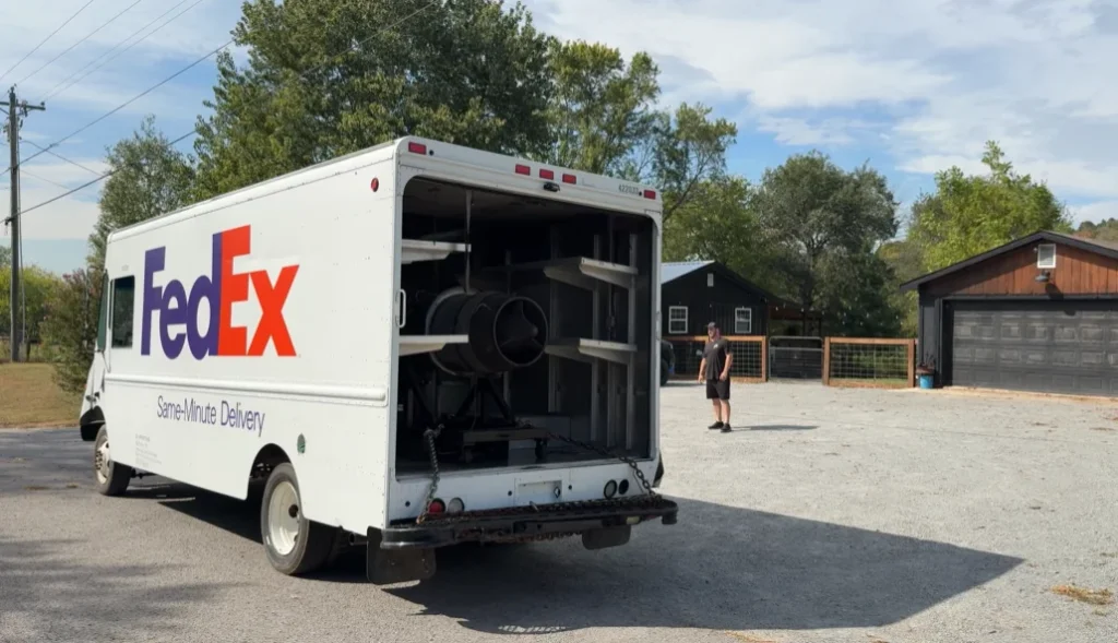 WhistlinDiesel builds jet-engine-swapped 3,000HP FedEx truck to perform 'same-minute delivery'
