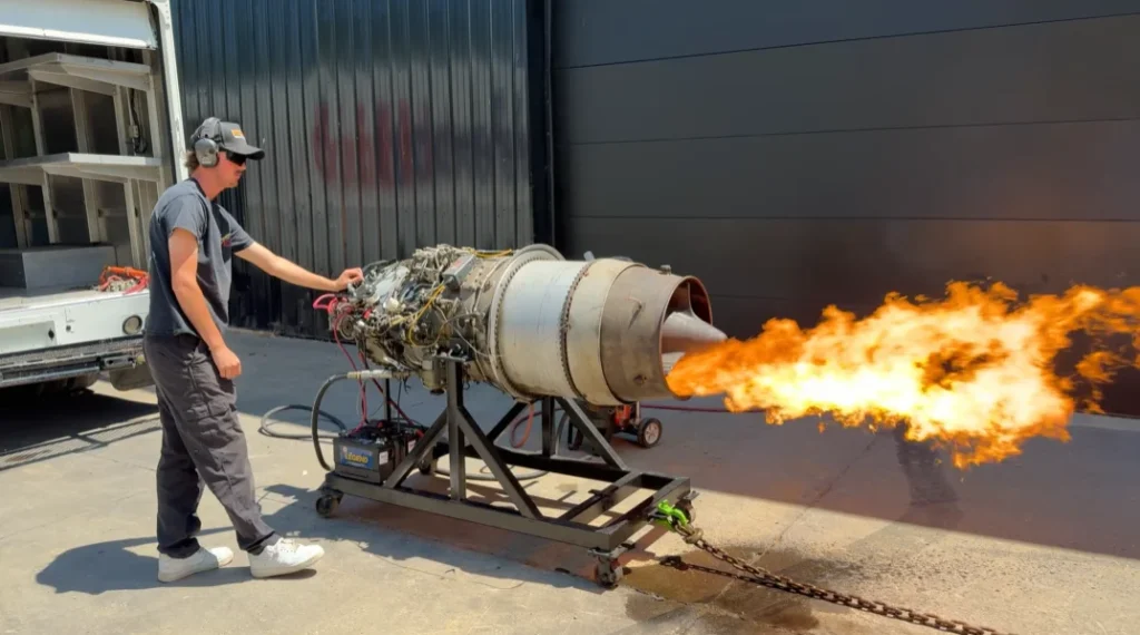 WhistlinDiesel builds jet-engine-swapped 3,000HP FedEx truck to perform 'same-minute delivery'