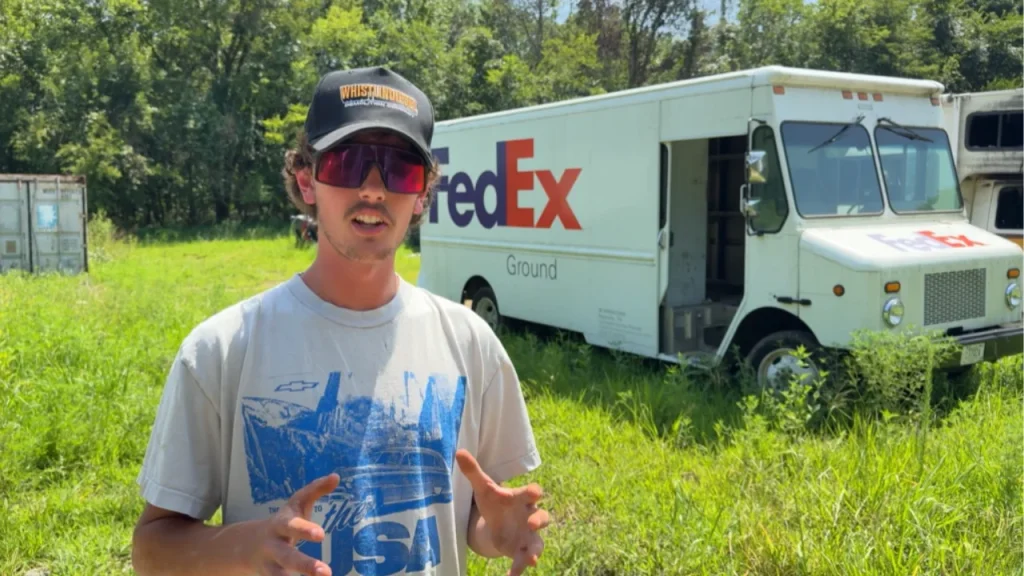 WhistlinDiesel builds jet-engine-swapped 3,000HP FedEx truck to perform 'same-minute delivery'