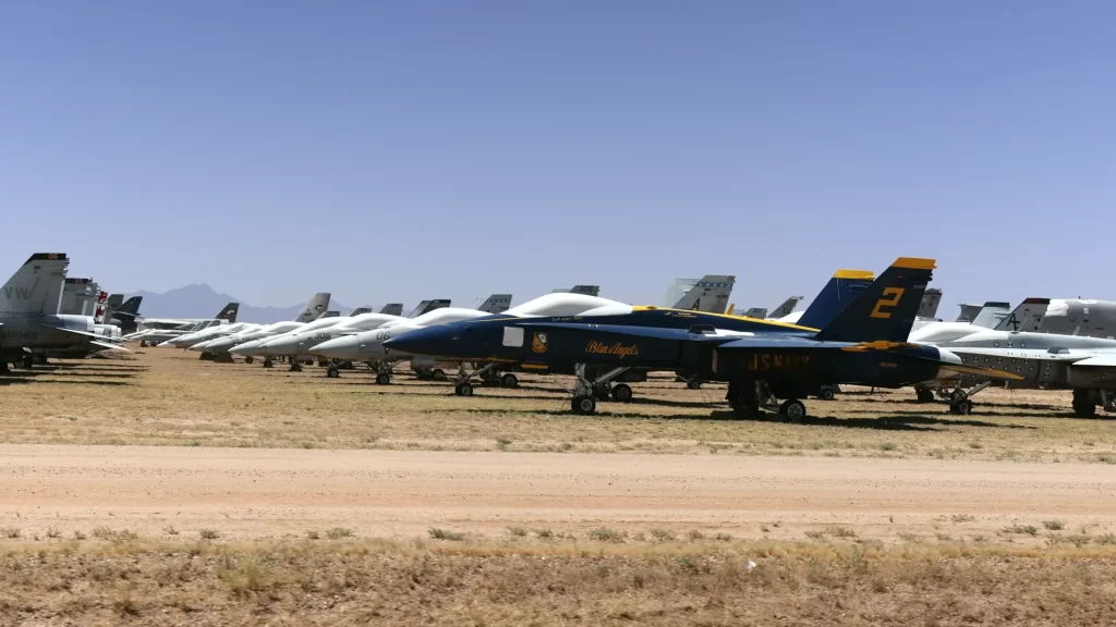 Over 3,000 airplanes are sitting in the Arizona desert boneyard and this is why they are in this aircraft graveyard