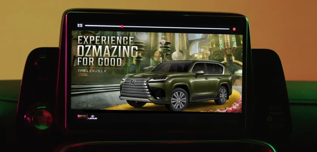 A Wicked surprise arrives in New York as Lexus unveils a karaoke LX built for full-volume Oz magic