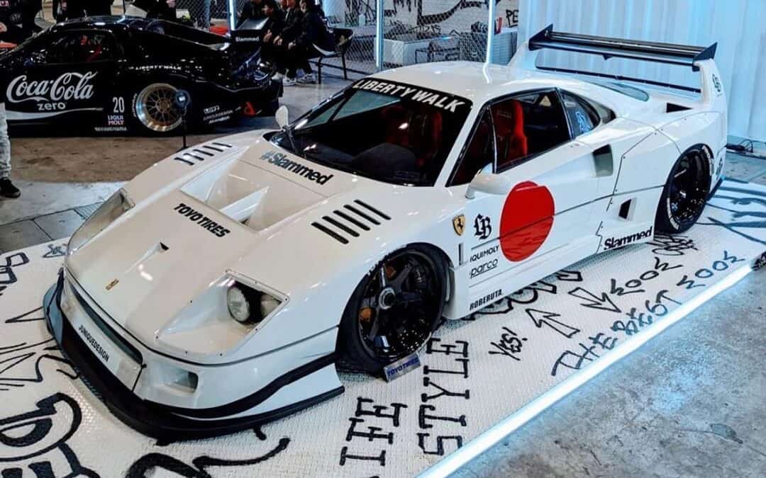 Liberty Walk unveiled a widebody Ferrari F40 and purists aren’t happy