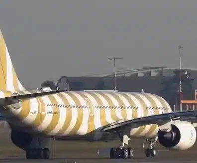 Condor 'Beige Beach' Airbus A330 pilot performed heart stopping wing wave stunt with cargo onboard