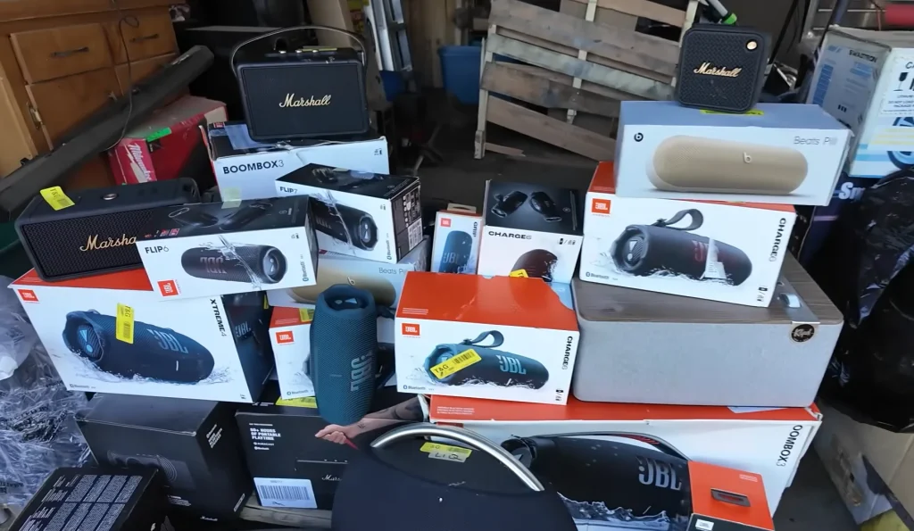 American buys 35 broken wireless speakers for $792 to see how many he can get working and it turns out to be more than worthwhile