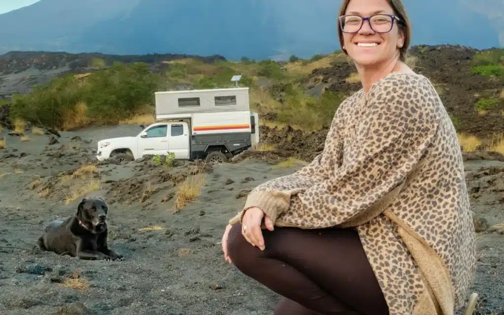 Vlogger Ashley Kaye has revealed the pros and cons of traveling in her Toyota Tacoma after spending three years going to 20 different countries