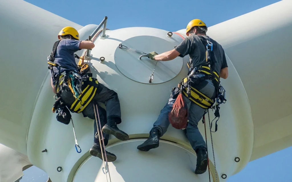 BladeRobots just turned wind turbine maintenance into a sci-fi scene, sending an autonomous robot on an unmanned helicopter flight to fix blades high above the ground.