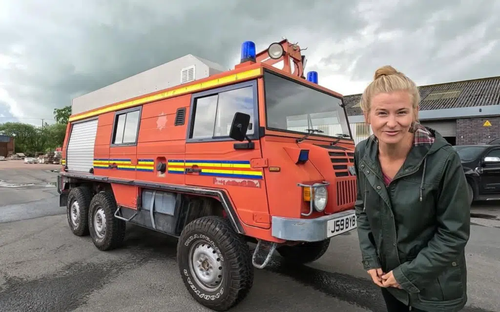 The 'world's biggest and toughest RV' is Big Red, but after the retired firetruck was converted last year, it has been put up for sale