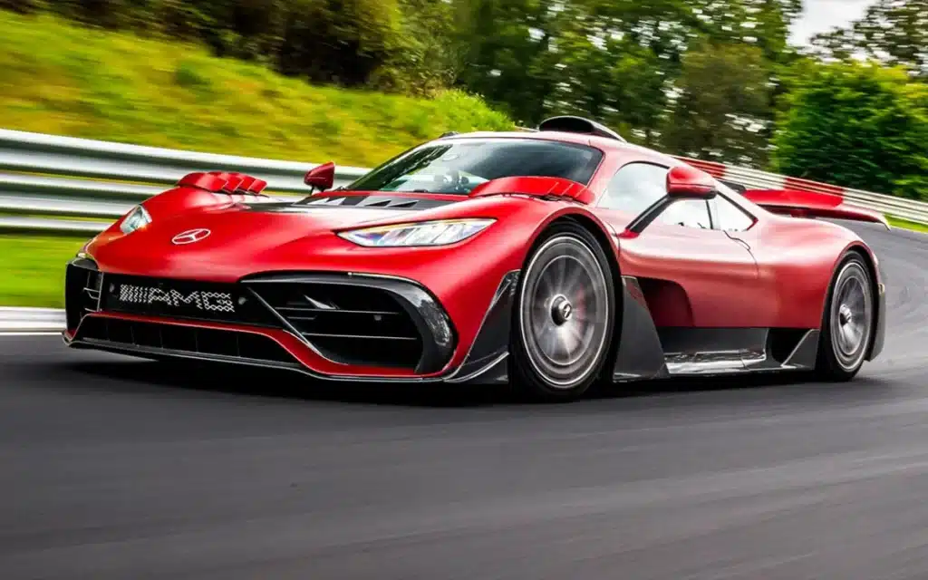 World's fastest car Nurburgring Mercedes-AMG ONE