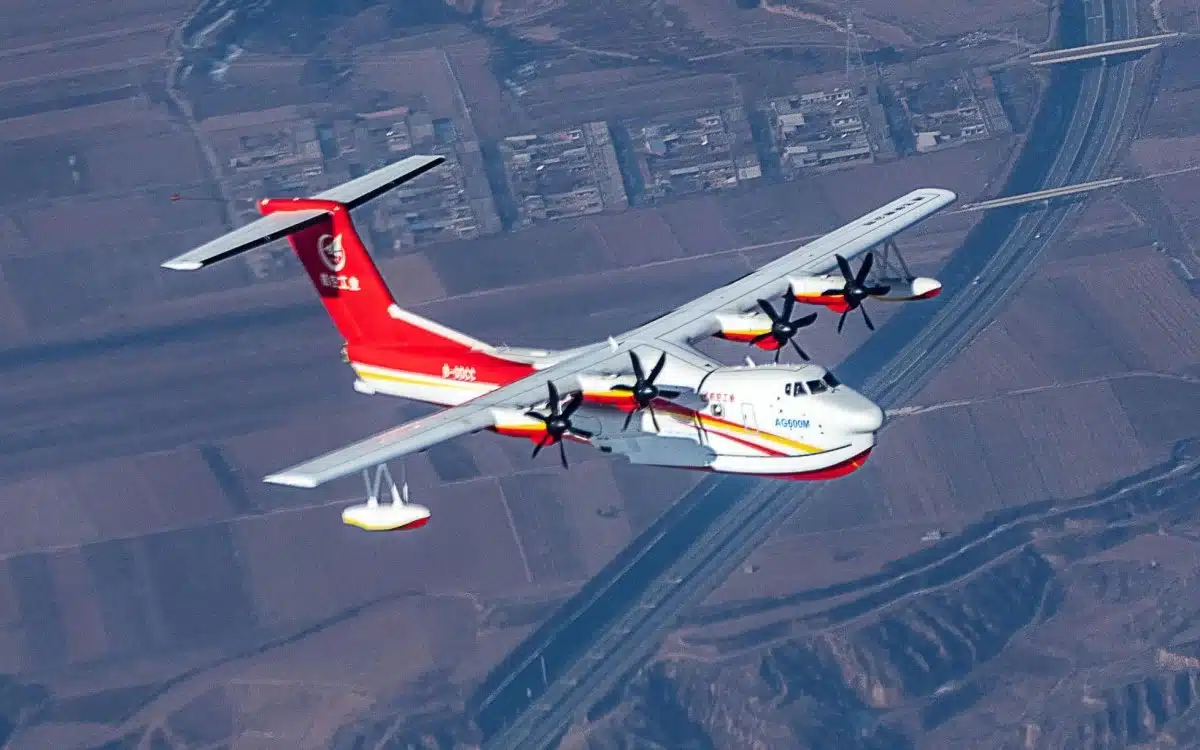 World’s largest amphibious aircraft AG600 undergoes high-risk test flights