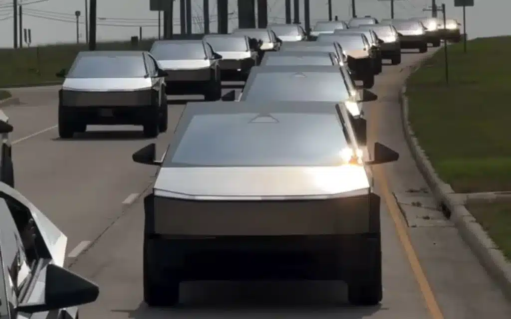 Worlds largest gathering of Cybertrucks turned Texas into a futuristic playground