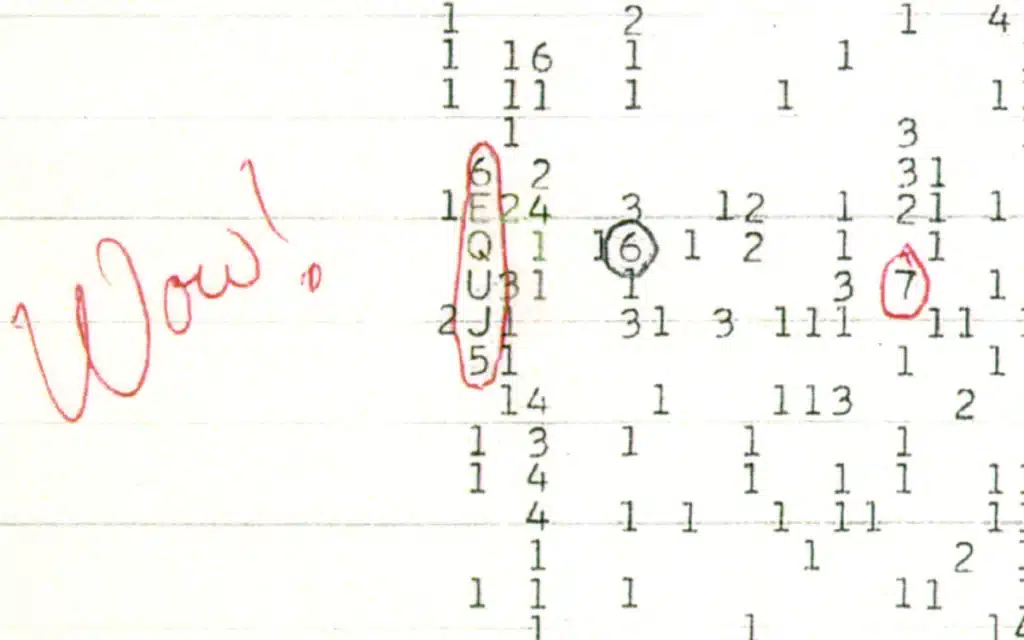 Ohio astronomer detected a strange 72-second signal from space, known as the Wow! signal, and it’s never returned