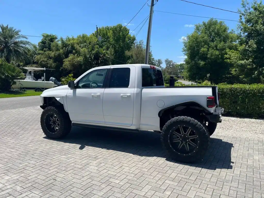 Florida man took a Ram 1500 and mashed it up with a Wrangler to create a Jeep pickup