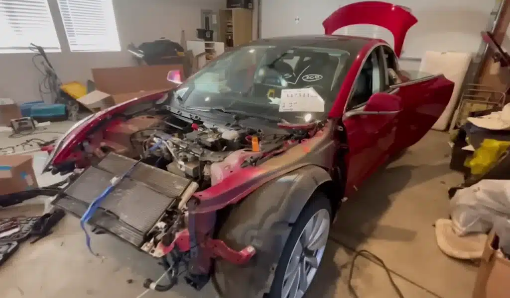 Restoration of Tesla Model 3