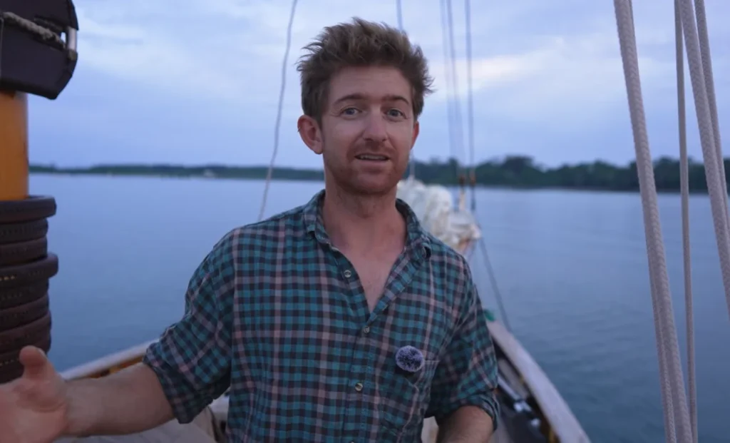 YouTuber who bought a 100-year-old rotten ship for $1 shows the rigging powering his world voyage