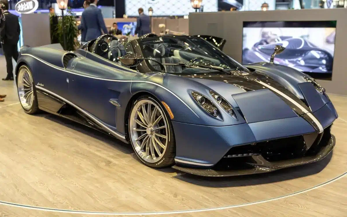 Wyoming hosts gathering of 50 exclusive $4 million Pagani supercars