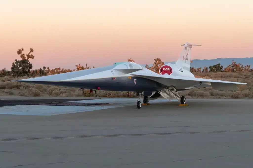 NASA-X-59-quiet-supersonic-aircraft