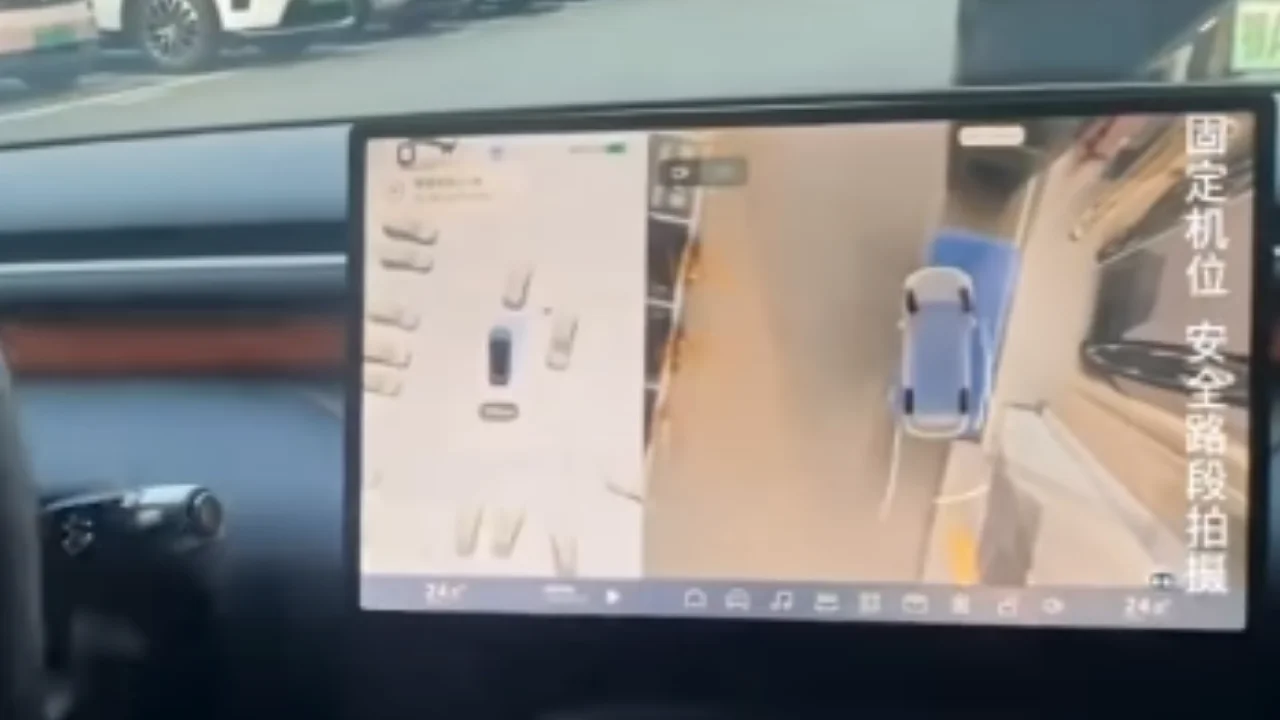 Chinese carmaker XPeng shows off its AI-powered parking system which will have your car park itself even in tight spaces