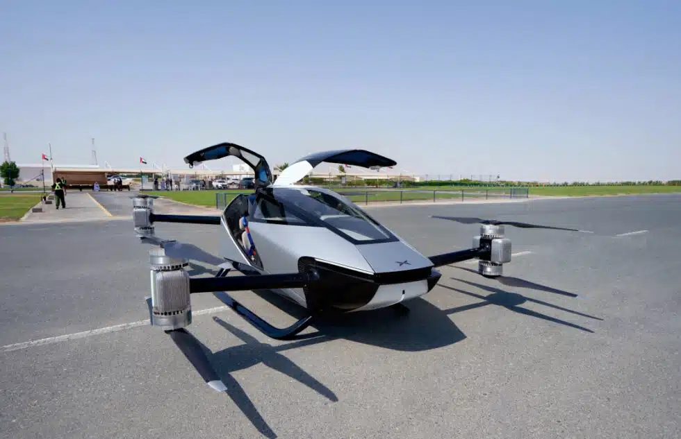 XPeng flying car completes its world first public flight in Dubai