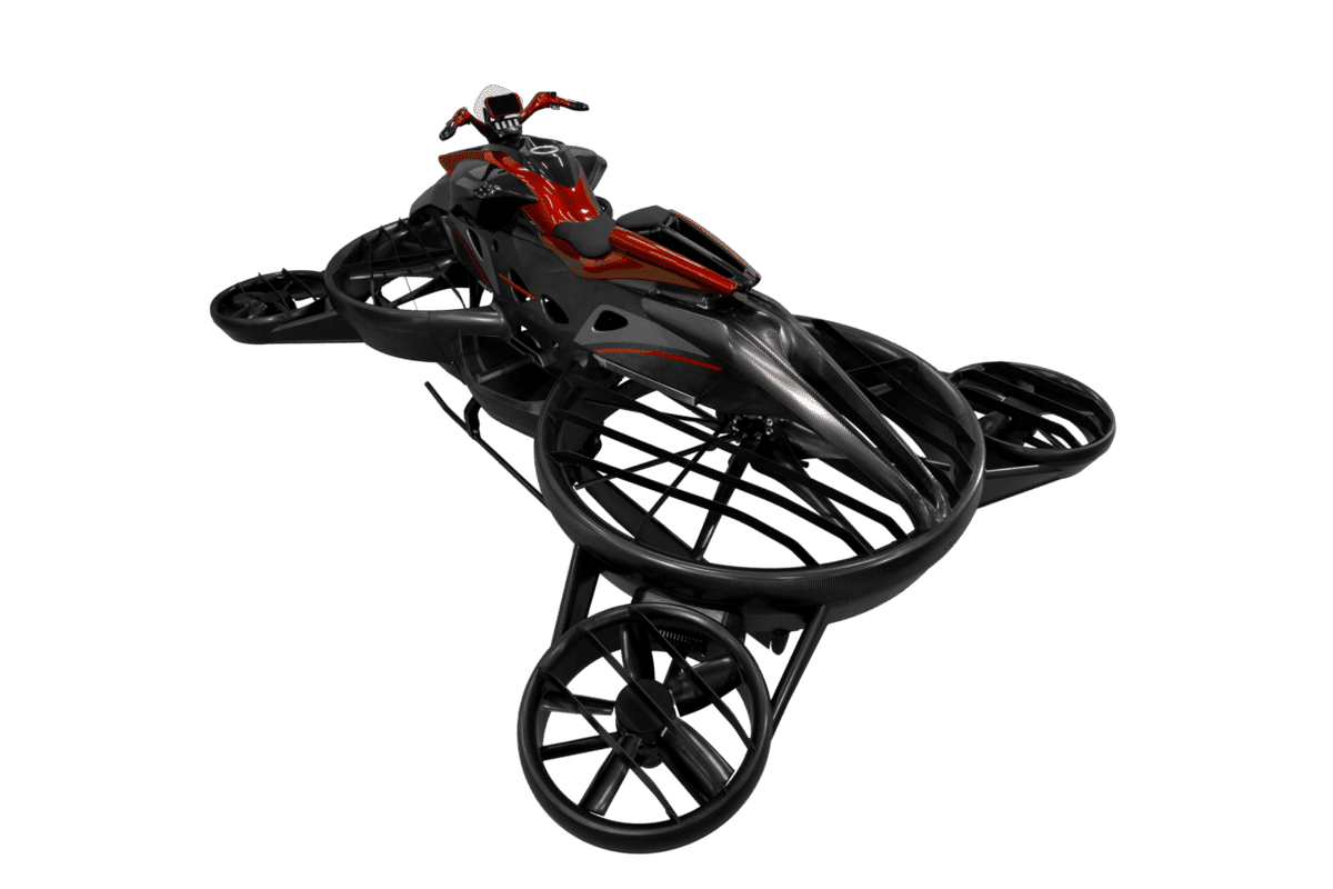 XTurismo flying bike