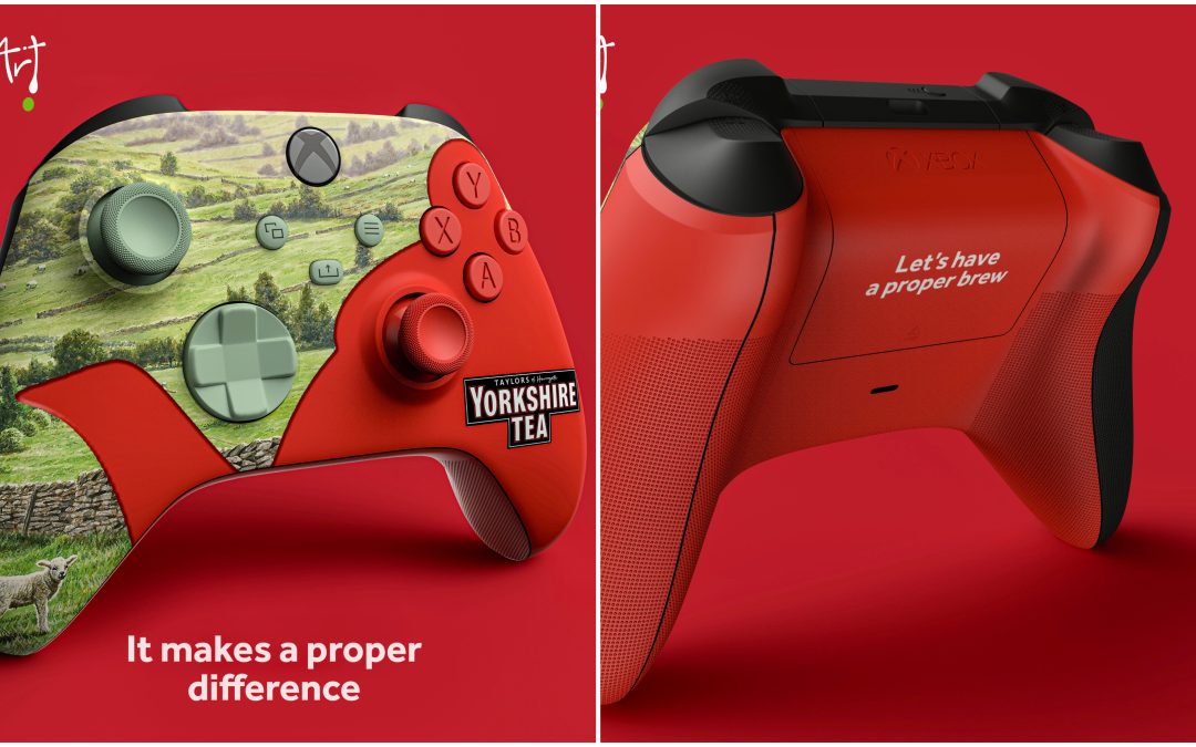 This Yorkshire Tea Xbox controller is what every proper brew lover needs